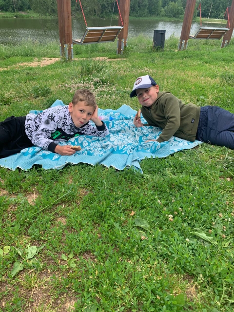 Туристический поход на речку Страдаловка.