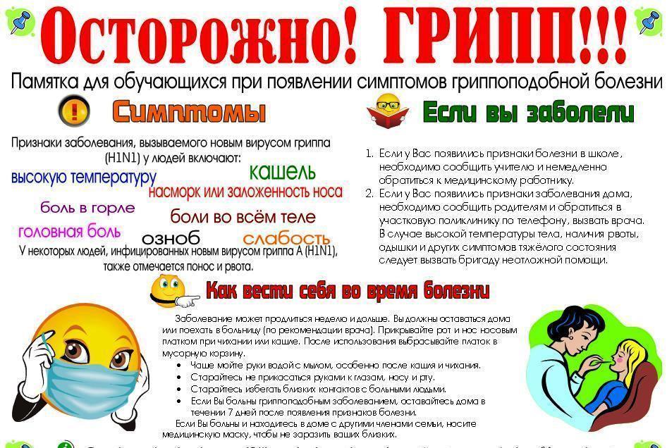 Осторожно! Грипп!!!