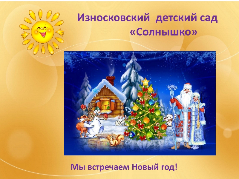 Мы встречаем Новый год