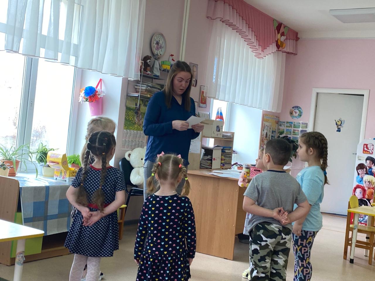 Открытое интегрированное  занятие в группе Пчелки