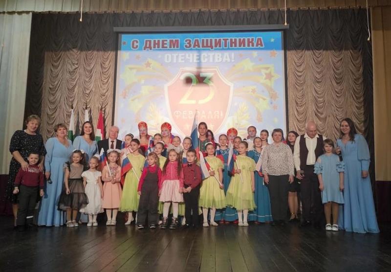 Концерт ко Дню Защитника Отечества.