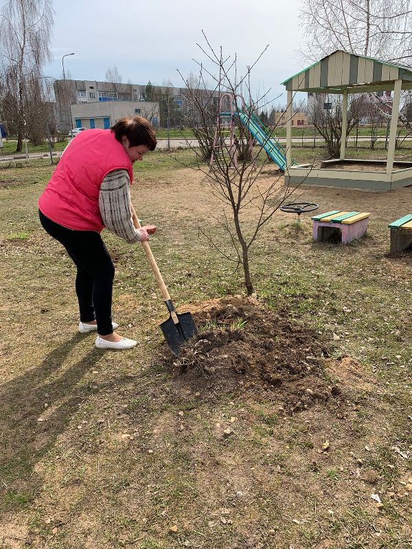 В нашем детском саду прошел весенний субботник