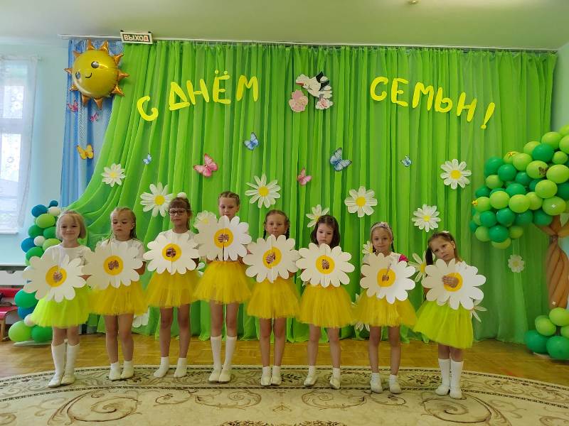 Отчет о проведении развлечения "День семьи"