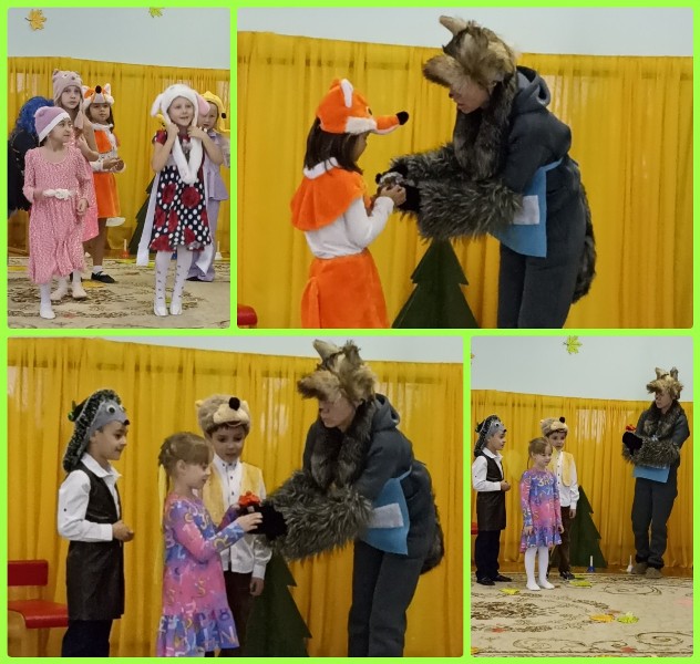 Театрализованное представление "Лесная аптека" в группе "Ромашки" 