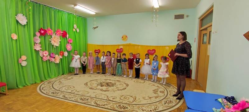 Утренник, посвящённый Дню Матери в средней группе "Светлячки"