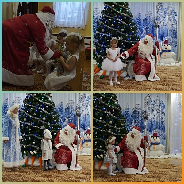 Новогодний утренник "Как лиса огоньки с елочки украла"