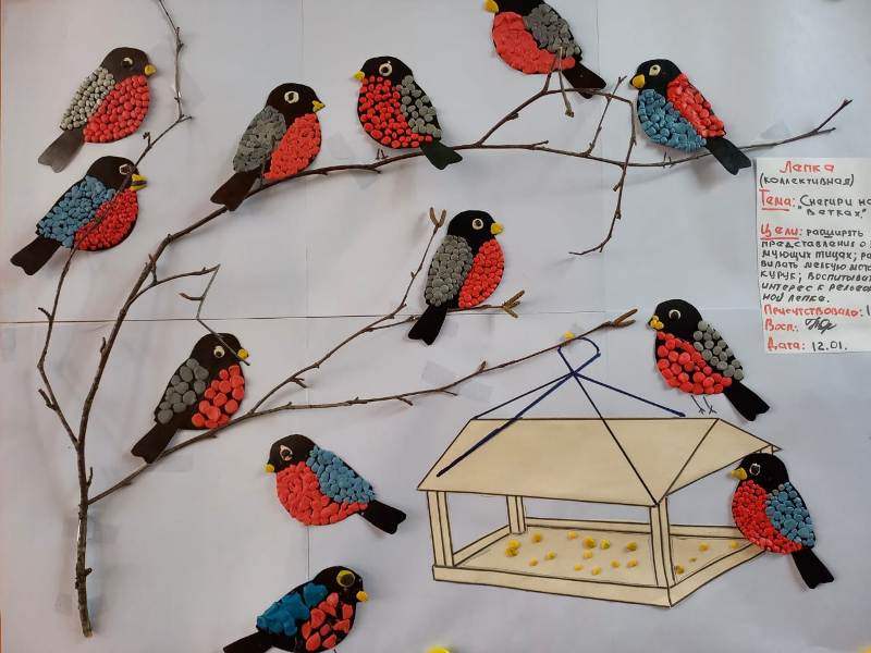 Акция "Кормушка" в старшей группе "Лучики"