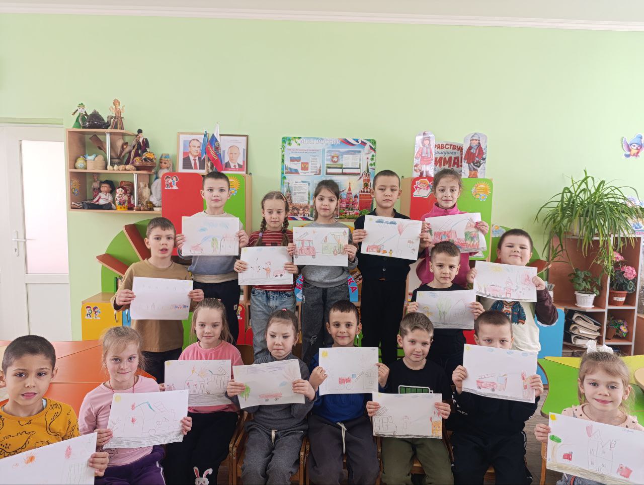 ОТЧЕТ  О проведении мероприятий «Недели пожарных знаний»  в МБДОУ «Детский сад «Тополек» с. Кольчугино»