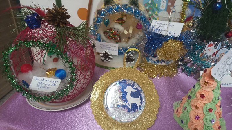 Выставка поделок "Новогоднее чудо"