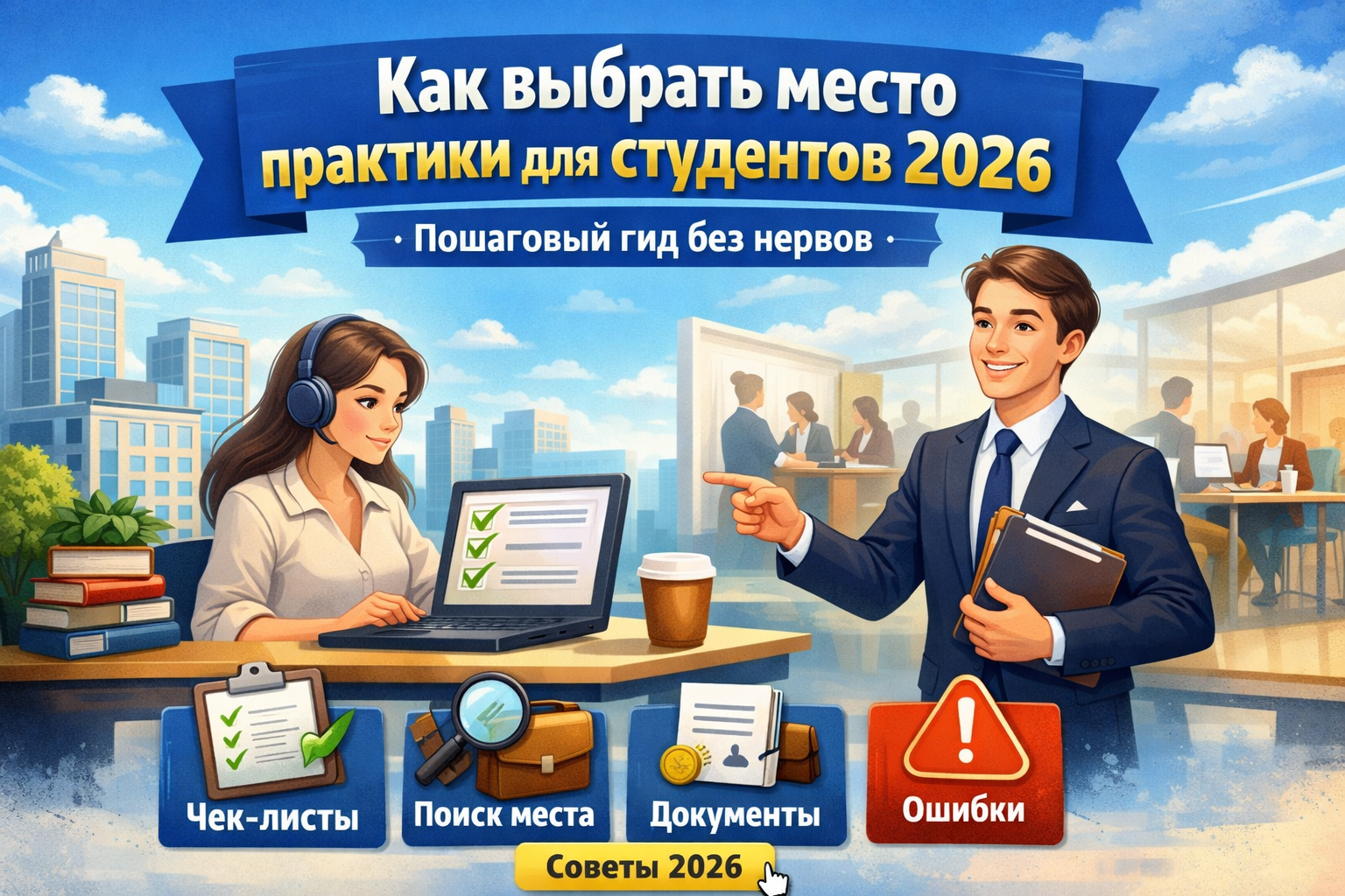 Как выбрать место практики для студентов 2026
