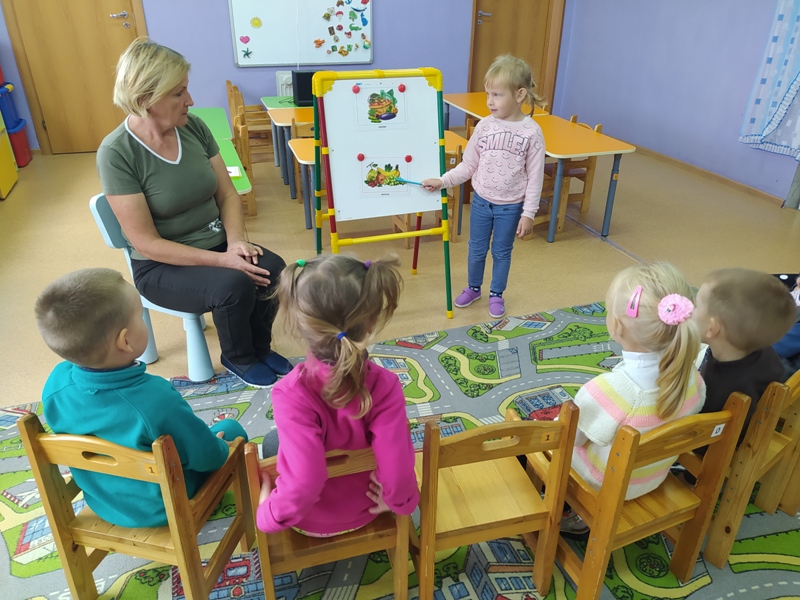 Беседа ЗОЖ, младшая группа