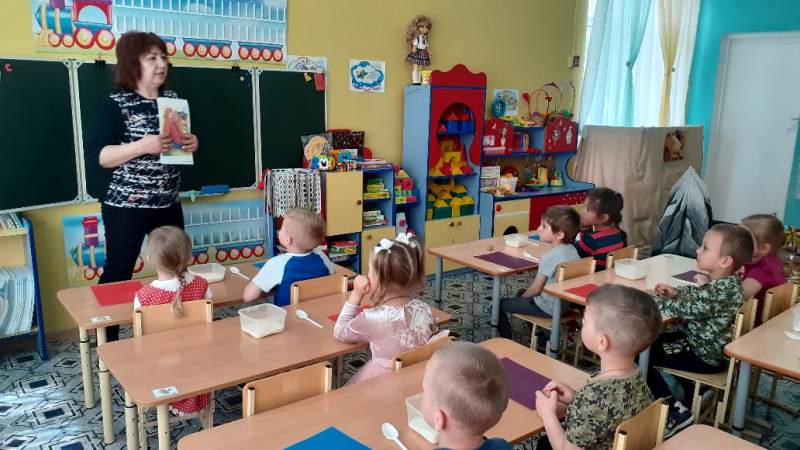 Открытое занятие по развитию речи в гр. 