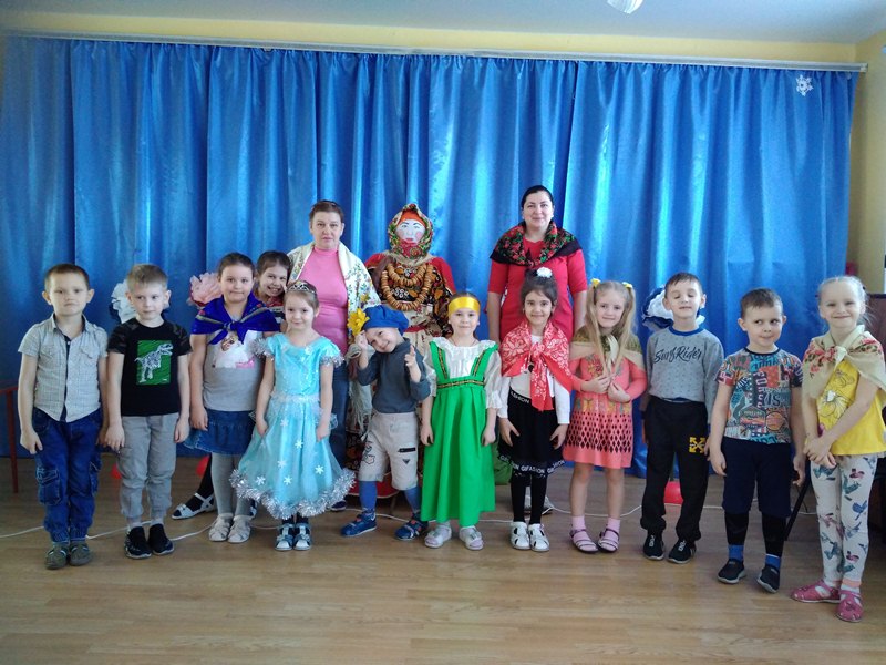 А в нашем детском саду праздник – Масленица!