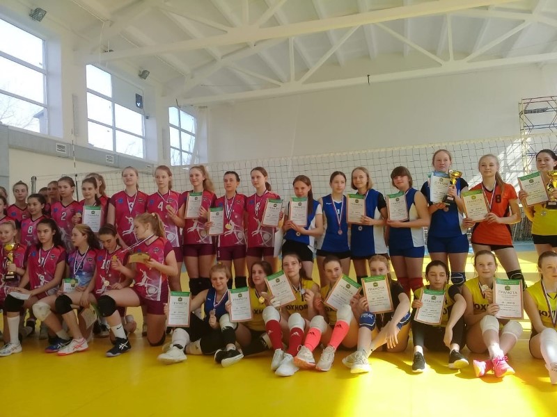 Завершилось первенство Калужской области по волейболу среди девушек 2007-2008 г.р.