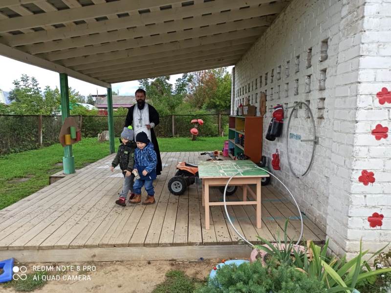 Встреча с отцом Вадимом, Настоятелем Храма Святой Живоначальной Тройцы