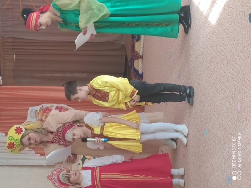 Развлечение "Широкая масленица"