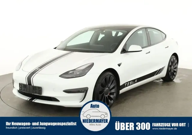 Tesla Model 3 Performance Dual AWD, AreaView, Standheizung, 1.Ha — миниатюра 1