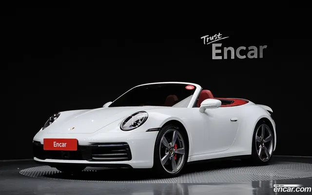 Porsche 911 (992) 4S — миниатюра 1