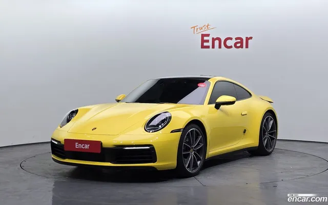 Porsche 911 (992) 4S — миниатюра 1