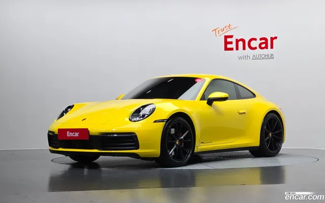 Porsche 911 (992) S — миниатюра 1