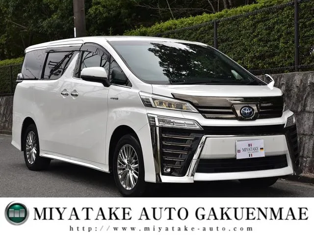 Toyota VELLFIRE HYBRID Z GOLDEN EYES — миниатюра 1