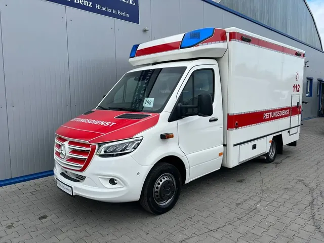 Mercedes-Benz Sprinter 519 KRANKENWAGEN AUTOMATIK KLIMA LED — миниатюра 1