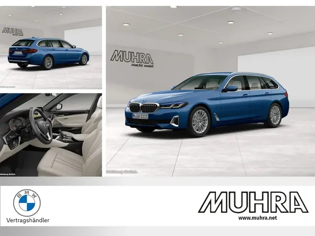 BMW 520 d xDrive Luxury 18" HUD Laser H/K — миниатюра 1