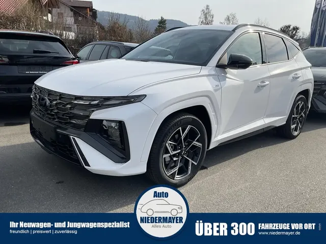 Hyundai TUCSON 1.6 T-GDI DCT N-LINE, Navi, Kamera, Side, Winter — миниатюра 1