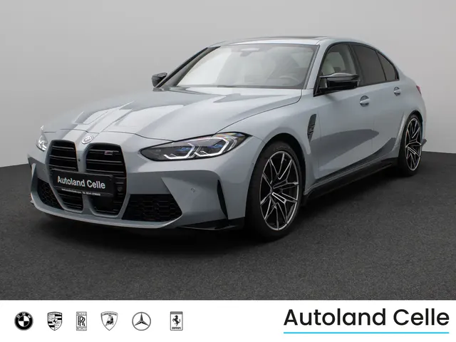 BMW M3 Competition xD Glasdach Laser 360HUD H K DAB — миниатюра 1