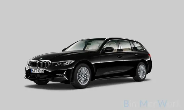 BMW 320 Luxury Line 360Alarm ACC AHK HUD DAB Leder — миниатюра 1