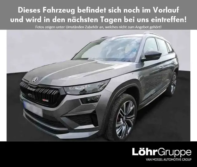 Skoda Kodiaq RS 4x4 '20 ACC Standheizung AHK RFK Matrix — миниатюра 1
