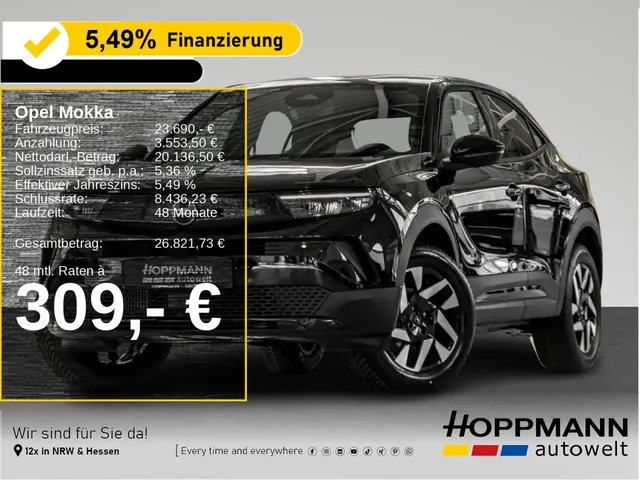 Opel Mokka Edition; Allwetterr., Tech + Komfort-Paket — миниатюра 1