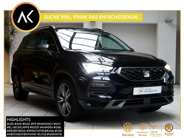Seat Ateca 1.5 TSI FR DSG 150PS-Navi LED Panodach AHK Kamera — миниатюра 1