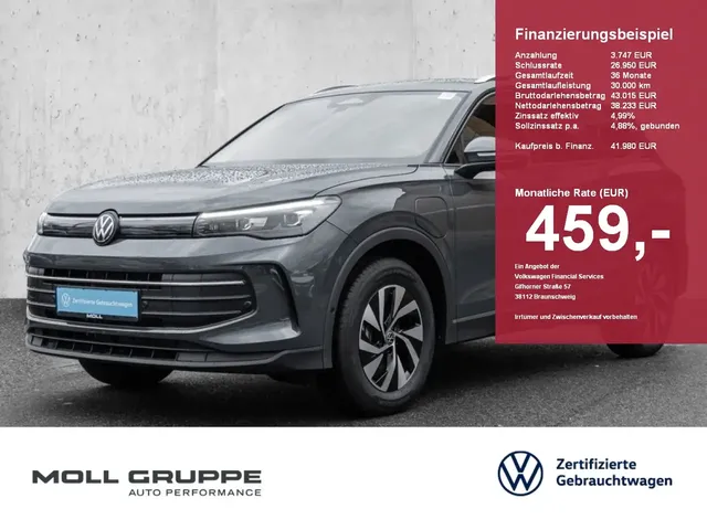Volkswagen Tiguan 1.5 eHybrid DSG Life ACC AUT EL.HECK FLA — миниатюра 1