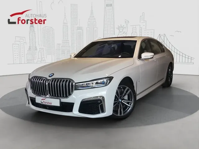 BMW 740 740d xDrive M Sport Laserl. ACC Standh. Sounds. — миниатюра 1