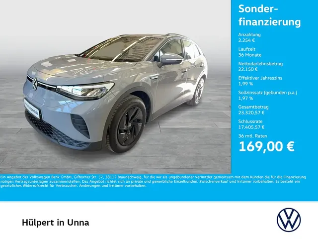 Volkswagen ID.4 Pure Performance ACC NAVI CARPLAY KEYLESSGO — миниатюра 1