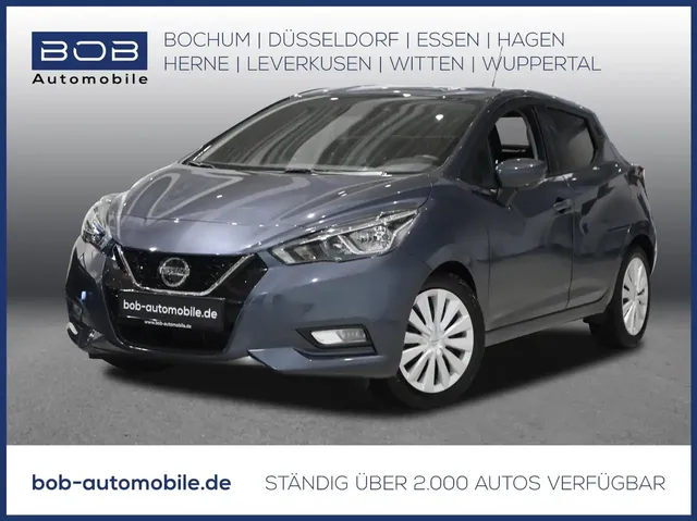 Nissan Micra 1.0 N-Way SHZ PDC KLIMA BT RFK GJR CARPLAY — миниатюра 1