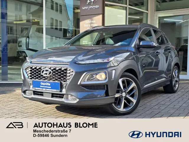 Hyundai KONA 1.6 T-GDI 7-DCT Style Winterrder // Kamera // Car — миниатюра 1