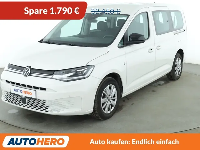 Volkswagen Caddy 1.5 TSI Life Maxi Aut.*NAVI*LED*ACC*CAM*PDC*SHZ* — миниатюра 1