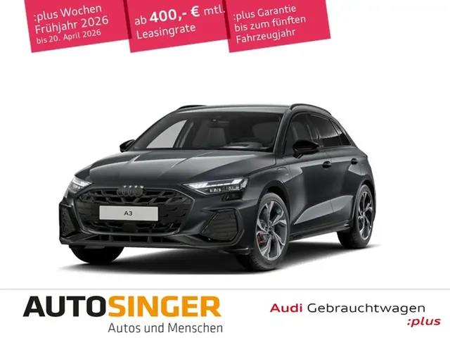 Audi A3 Sportback 45 TFSI e S line *AHK*LED*ACC*NAVI* — миниатюра 1
