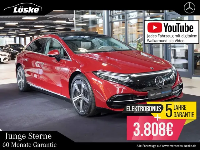 Mercedes-Benz EQS EQS 450+ HYPERSCREEN nevagrau Sitzklima Pano AHK — миниатюра 1