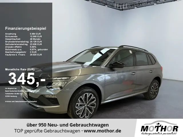 Skoda Kamiq Selection 1.5 TSI DSG ACC AHK Kamera — миниатюра 1