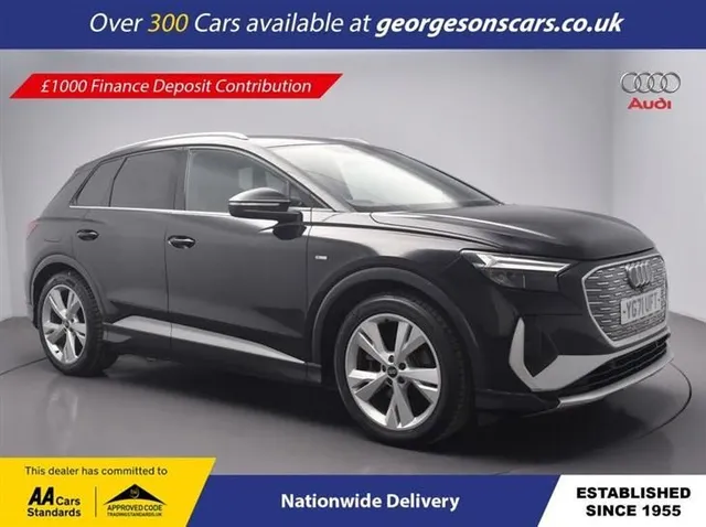 Audi e-tron Audi Q4 E-Tron 35 S line SUV 5dr Electric Auto 55kWh (170 ps) — миниатюра 1