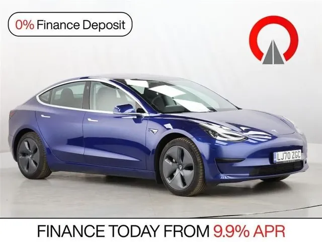 Tesla Model 3 Tesla Model 3 Standard Range Plus Saloon 4dr Electric Auto RWD (241 bhp) — миниатюра 1
