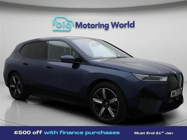 BMW iX BMW iX 40 76.6kWh M Sport SUV 5dr Electric Auto xDrive (326 ps) — миниатюра 1