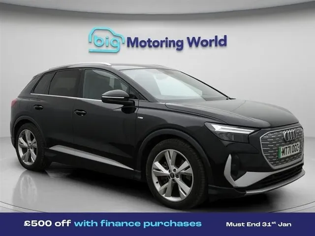 Audi e-tron Audi Q4 E-Tron 40 S line SUV 5dr Electric Auto 82kWh (204 ps) — миниатюра 1