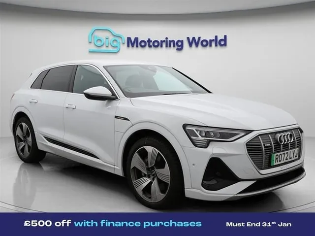 Audi e-tron Audi E-Tron 50 S line SUV 5dr Electric Auto quattro 71.2kWh (11kW Charger) (313 ps) — миниатюра 1