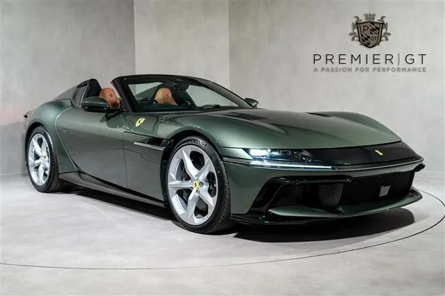 Ferrari 12Cilindri FERRARI 12 CILINDRI SPIDER. DELIVERY MILEAGE. NERO DS EXTERIOR PACK. CARBON WHEEL & LEDs. LIFT — миниатюра 1