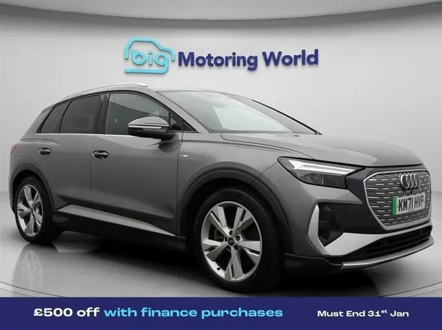 Audi e-tron Audi Q4 E-Tron 40 S line SUV 5dr Electric Auto 82kWh (204 ps) — миниатюра 1