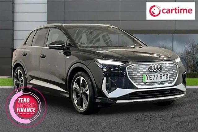 Audi e-tron Audi Q4 E-Tron 35 S line SUV 5dr Electric Auto 55kWh (170 ps) Rear Parking Sensors, Audi Smartphone Interface, Ambient Lighting — миниатюра 1